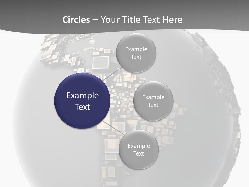 Shape Data Communication PowerPoint Template