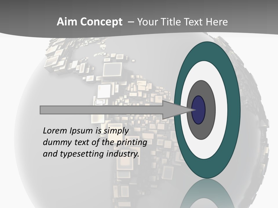 Shape Data Communication PowerPoint Template