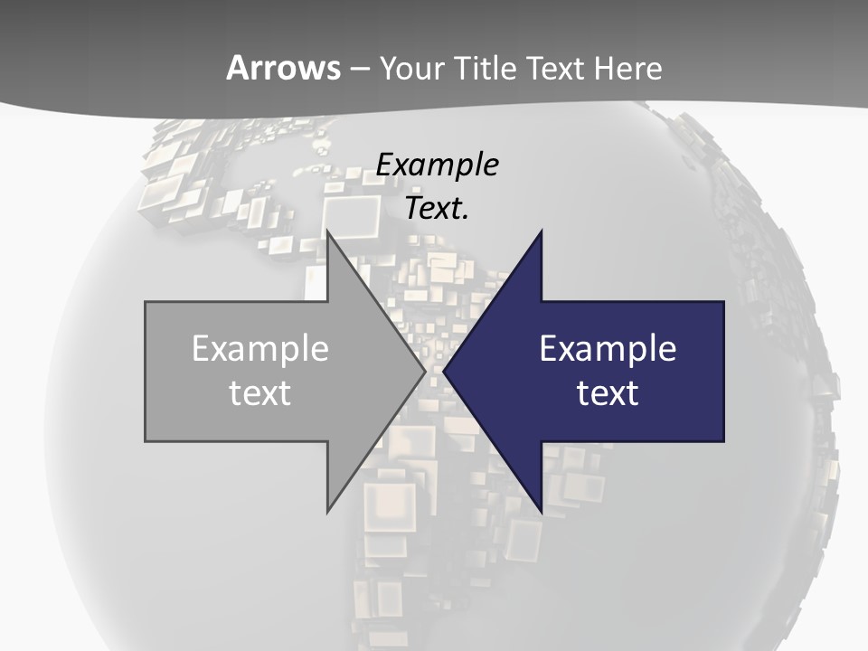 Shape Data Communication PowerPoint Template