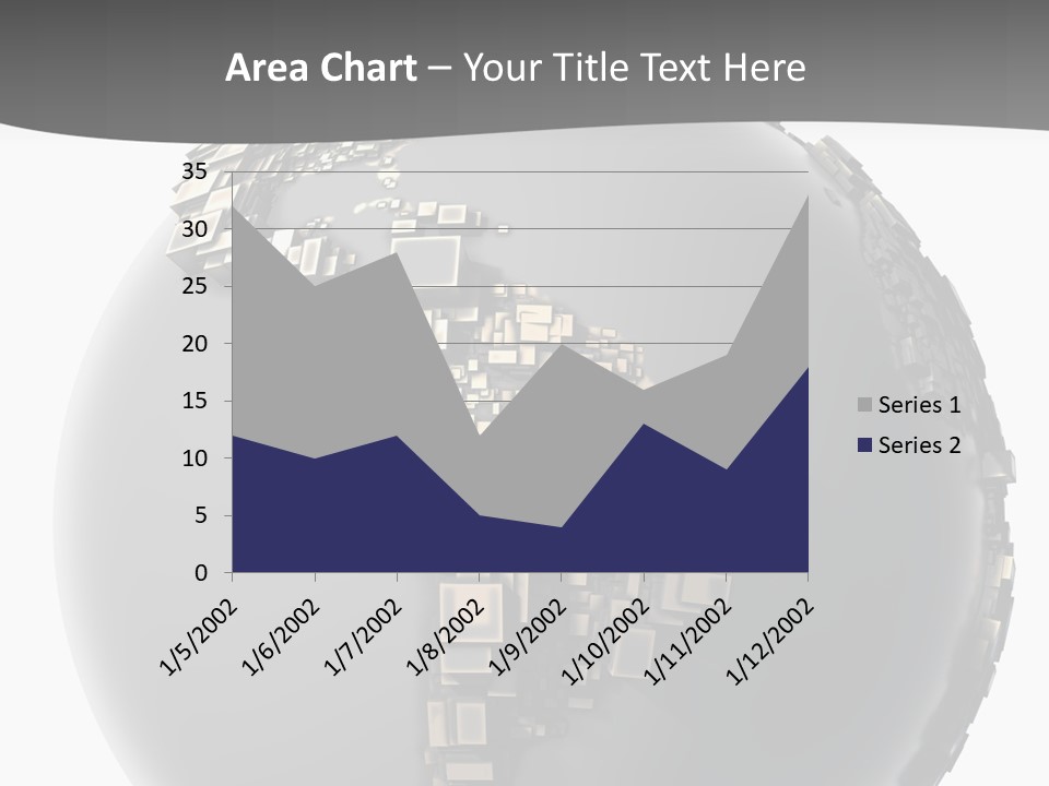 Shape Data Communication PowerPoint Template
