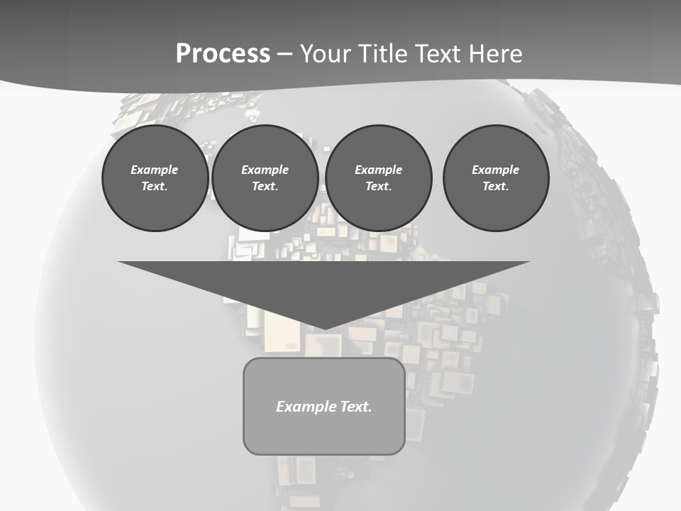 Shape Data Communication PowerPoint Template