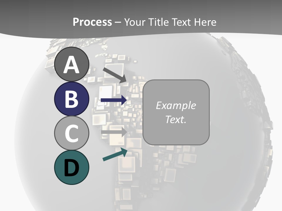 Shape Data Communication PowerPoint Template