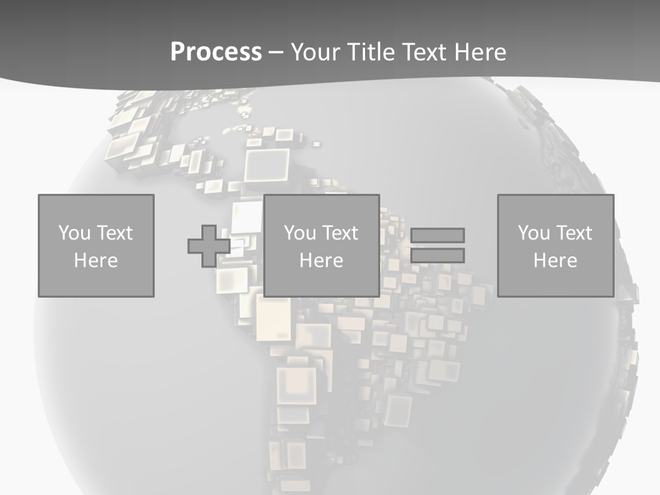 Shape Data Communication PowerPoint Template