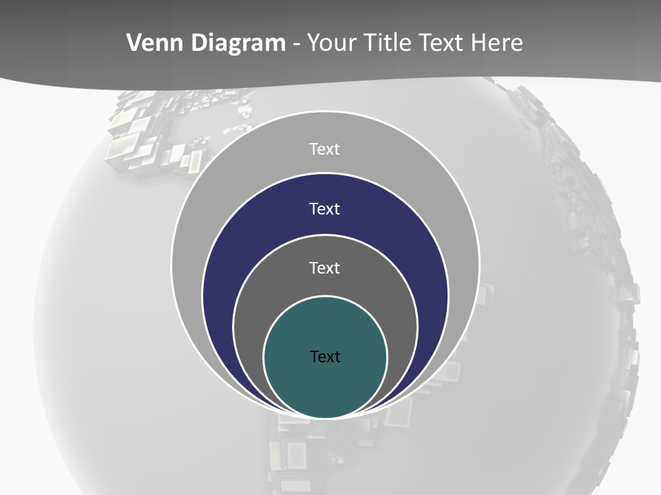 Shape Data Communication PowerPoint Template