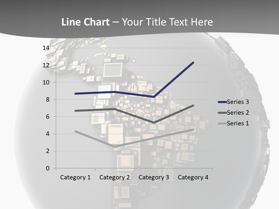 Shape Data Communication PowerPoint Template