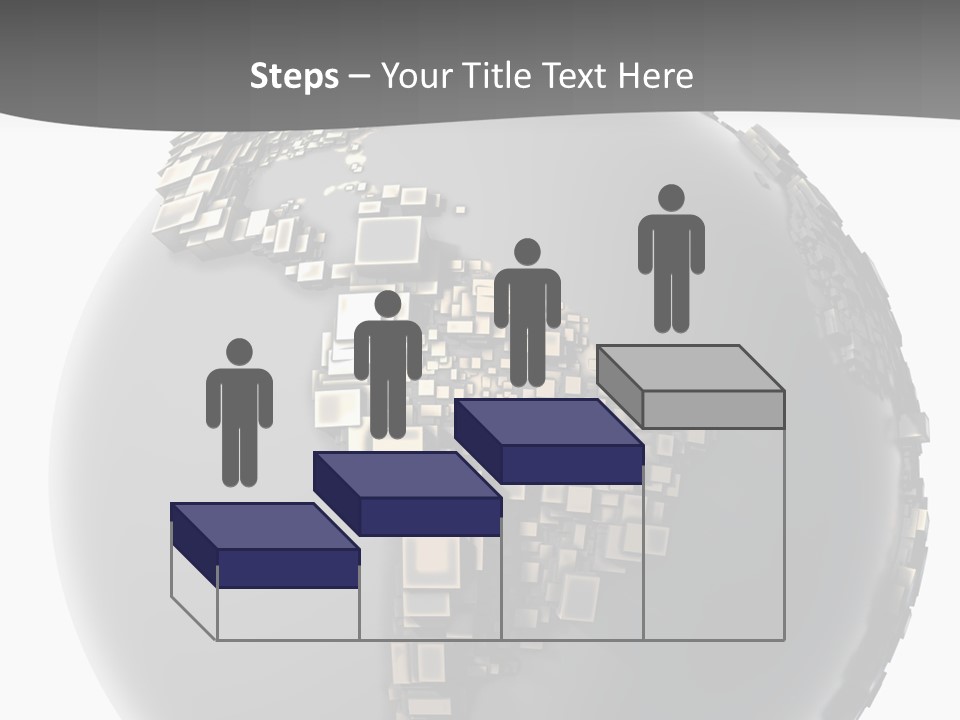 Shape Data Communication PowerPoint Template