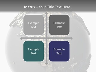 Country Design Grid PowerPoint Template