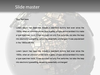 Country Design Grid PowerPoint Template