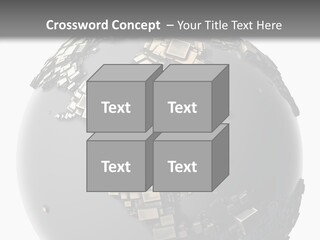 Country Design Grid PowerPoint Template