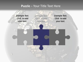 Country Design Grid PowerPoint Template