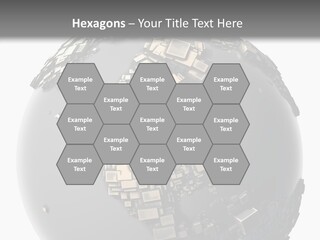 Country Design Grid PowerPoint Template
