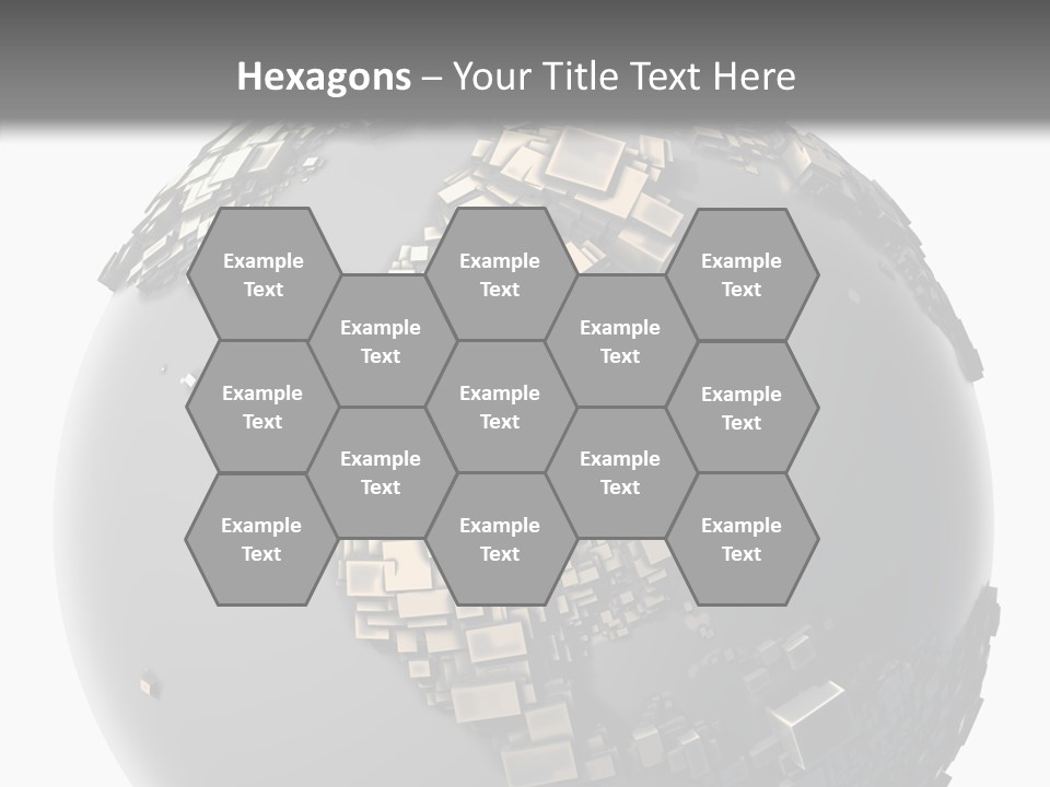 Country Design Grid PowerPoint Template