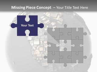 Country Design Grid PowerPoint Template
