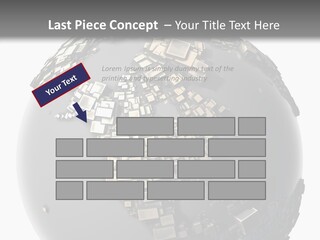 Country Design Grid PowerPoint Template