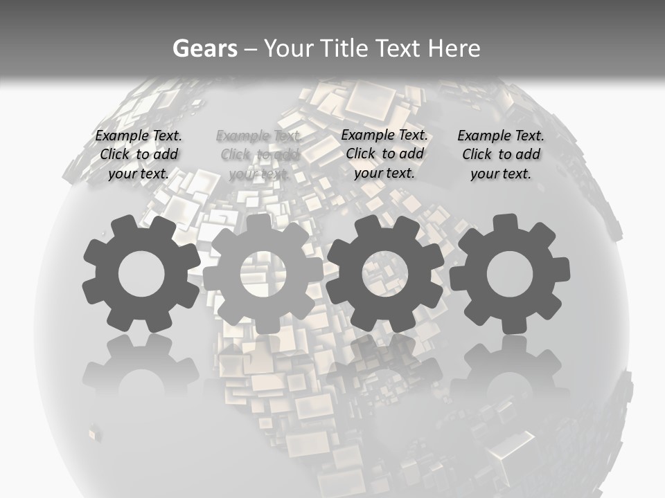 Country Design Grid PowerPoint Template