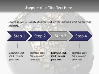 Country Design Grid PowerPoint Template