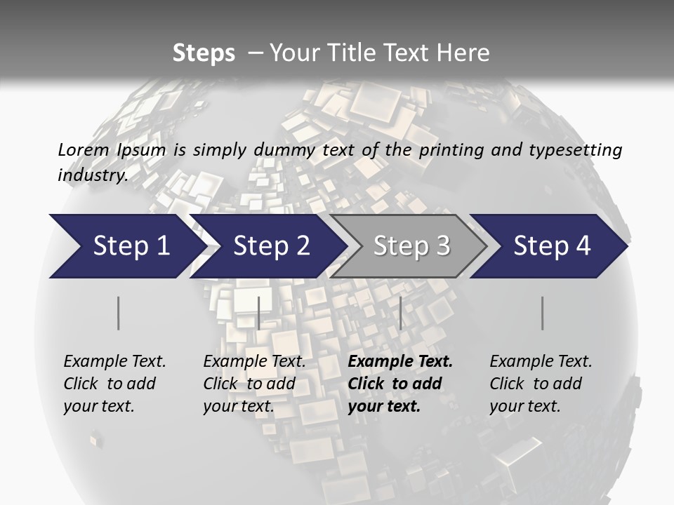 Country Design Grid PowerPoint Template
