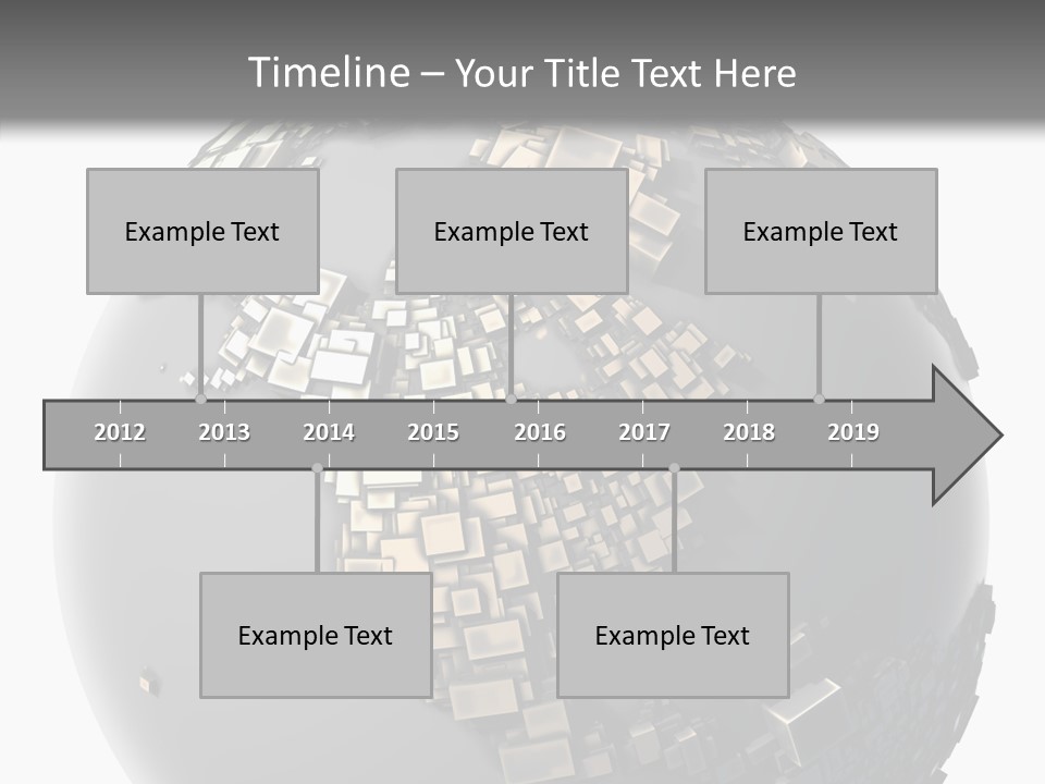 Country Design Grid PowerPoint Template