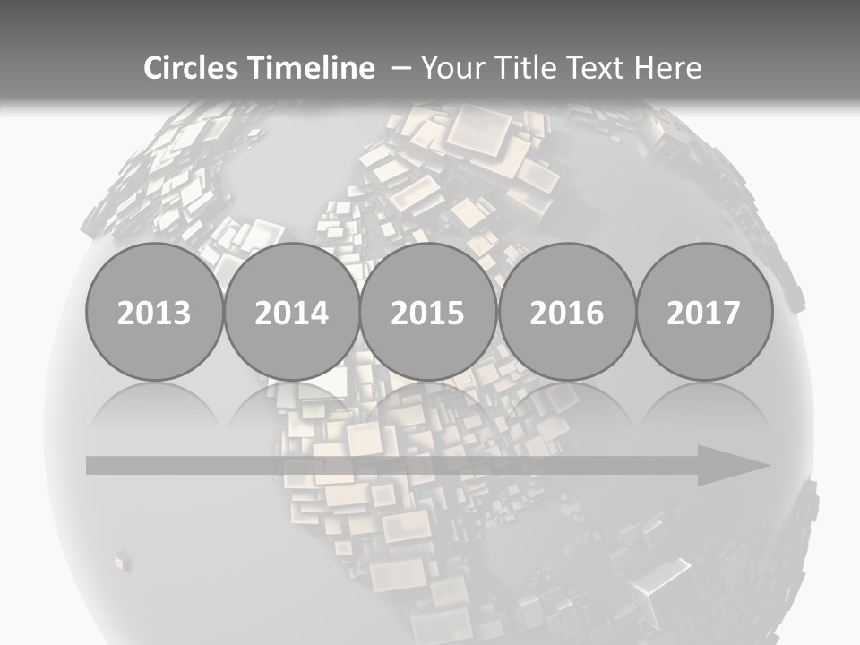 Country Design Grid PowerPoint Template