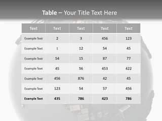 Country Design Grid PowerPoint Template