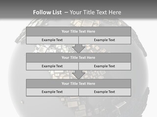 Country Design Grid PowerPoint Template