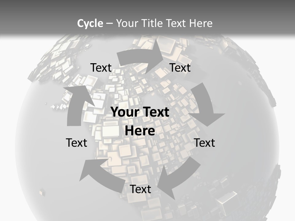 Country Design Grid PowerPoint Template