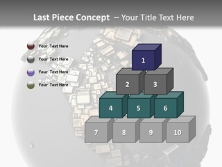 Country Design Grid PowerPoint Template