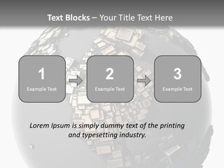Country Design Grid PowerPoint Template