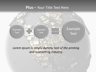 Country Design Grid PowerPoint Template