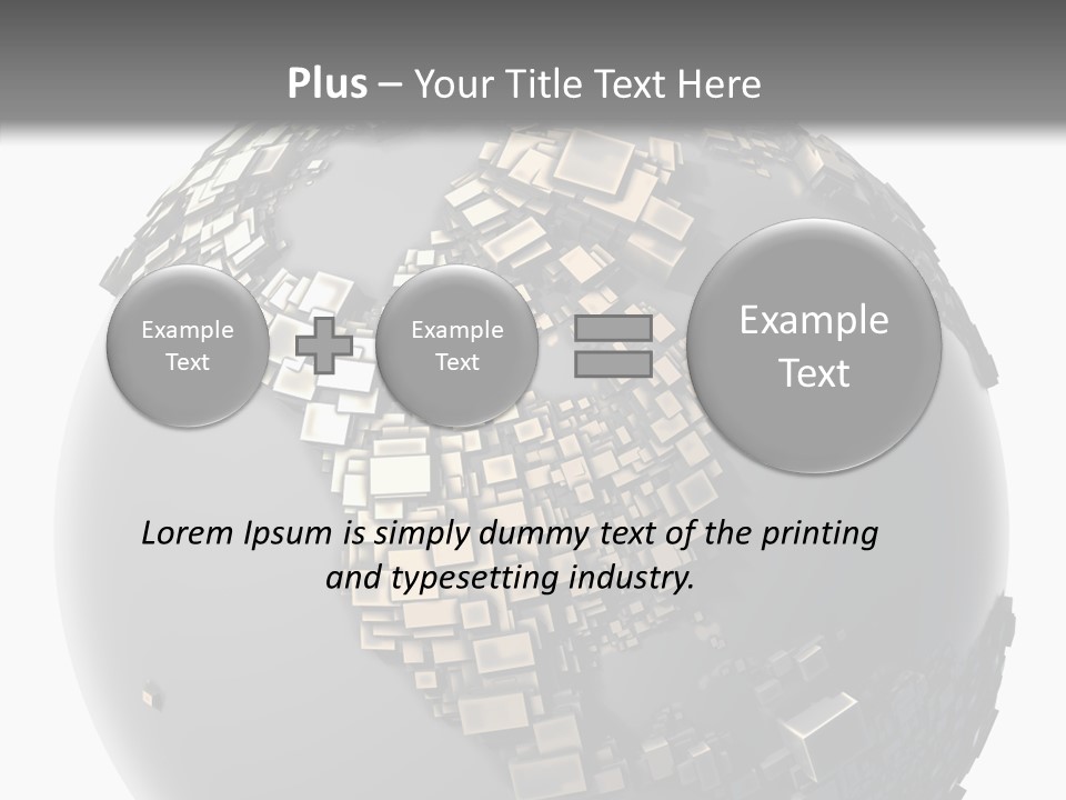 Country Design Grid PowerPoint Template