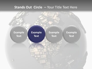 Country Design Grid PowerPoint Template