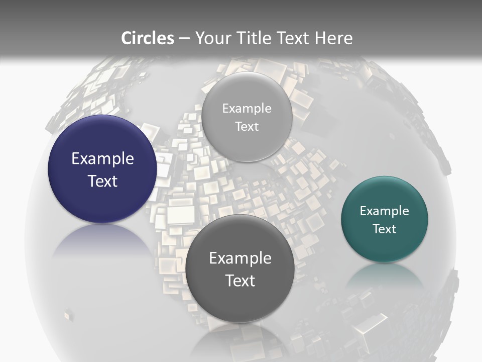 Country Design Grid PowerPoint Template