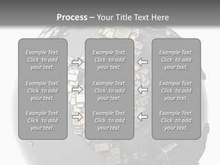 Country Design Grid PowerPoint Template