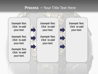 Country Design Grid PowerPoint Template