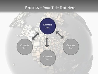 Country Design Grid PowerPoint Template