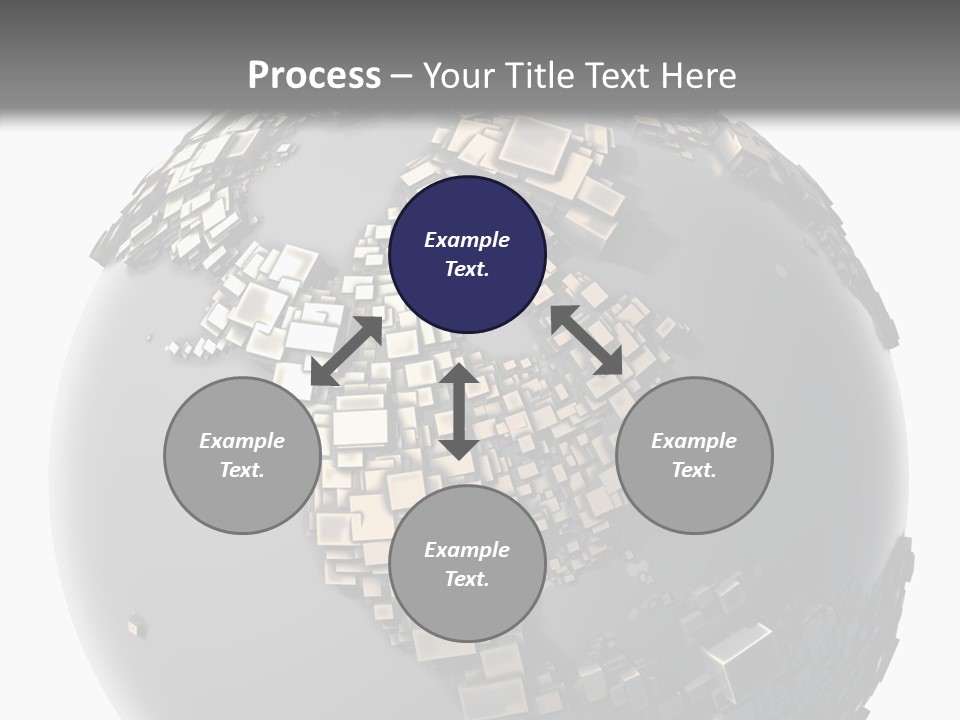Country Design Grid PowerPoint Template