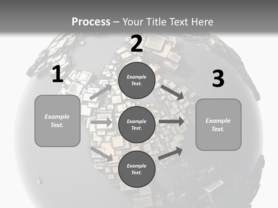 Country Design Grid PowerPoint Template
