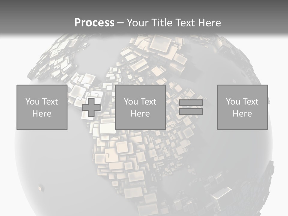 Country Design Grid PowerPoint Template