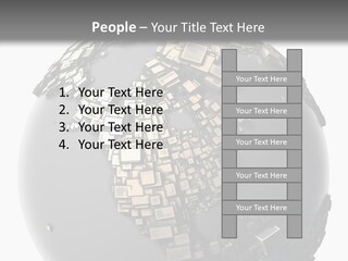 Country Design Grid PowerPoint Template