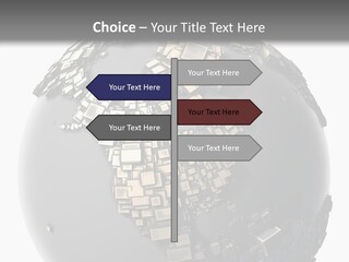 Country Design Grid PowerPoint Template
