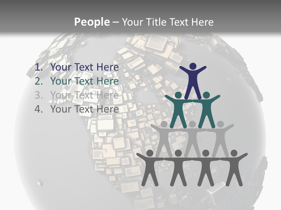 Country Design Grid PowerPoint Template