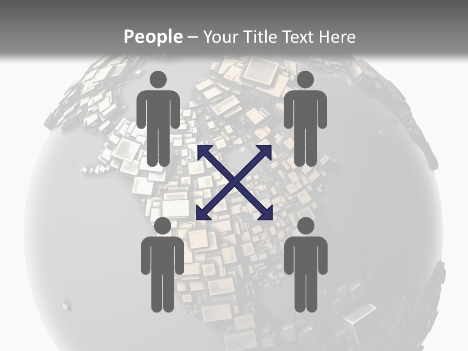 Country Design Grid PowerPoint Template
