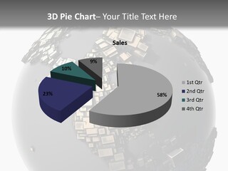 Country Design Grid PowerPoint Template
