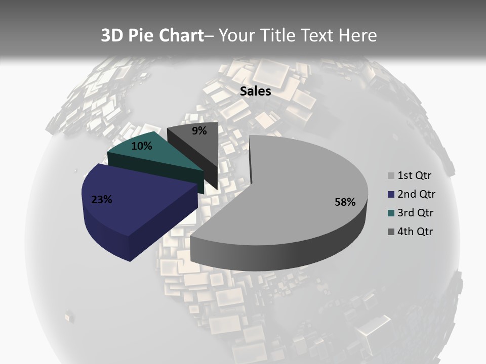 Country Design Grid PowerPoint Template