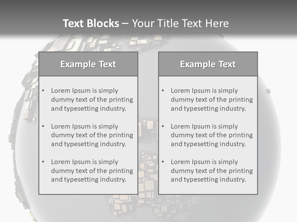 Ocean Australia Construction PowerPoint Template