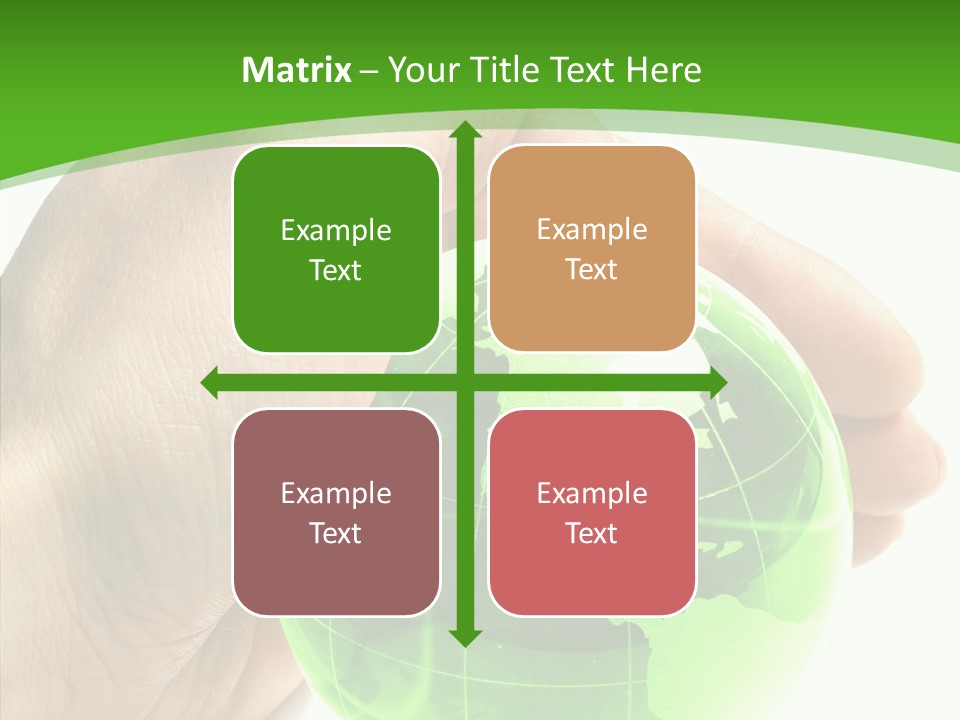 Eco White Green PowerPoint Template