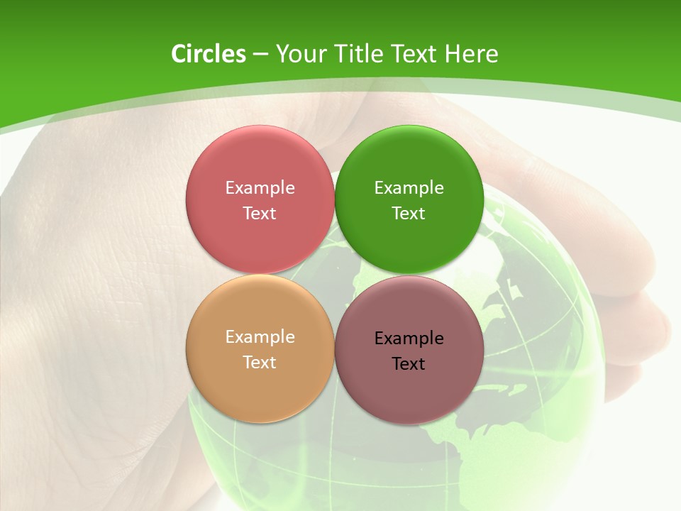 Eco White Green PowerPoint Template