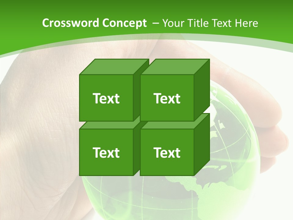 Eco White Green PowerPoint Template