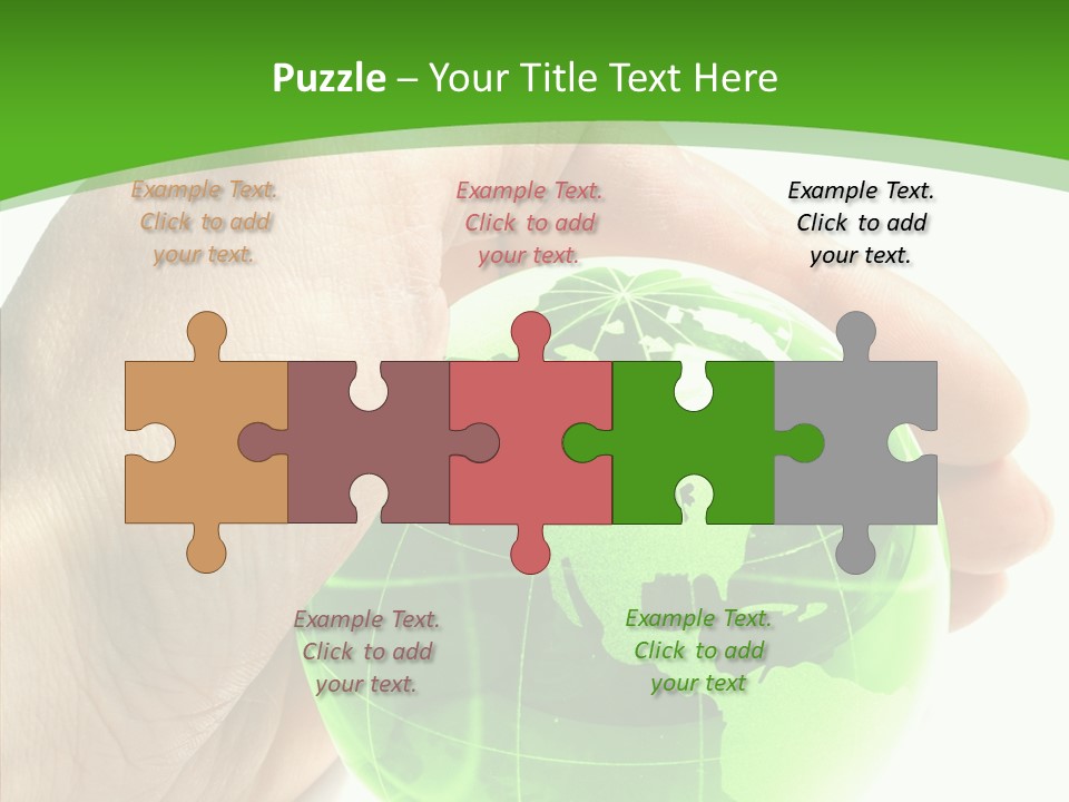 Eco White Green PowerPoint Template