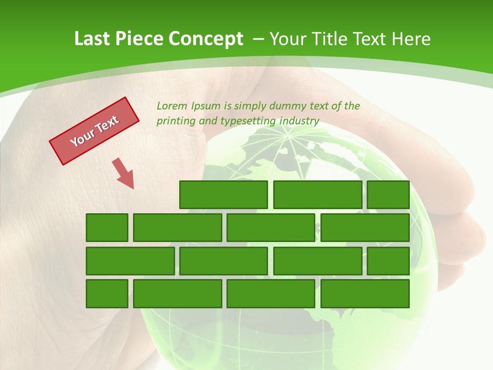 Eco White Green PowerPoint Template